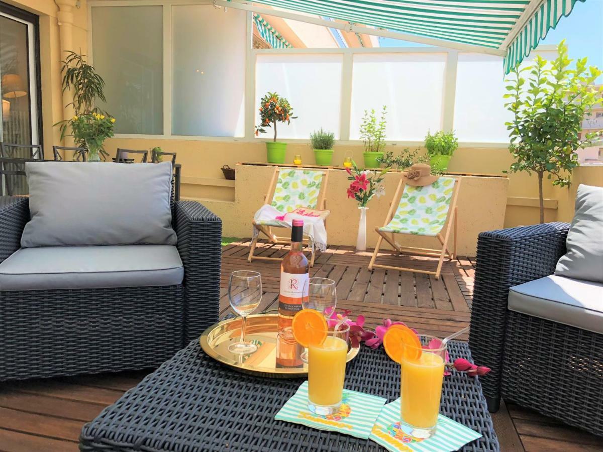 Appartement Cosy Calme Central-Terrasse Proche Palais Κάννες Εξωτερικό φωτογραφία